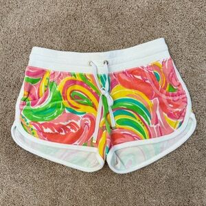 Lilly Pulitzer Velour Shorts